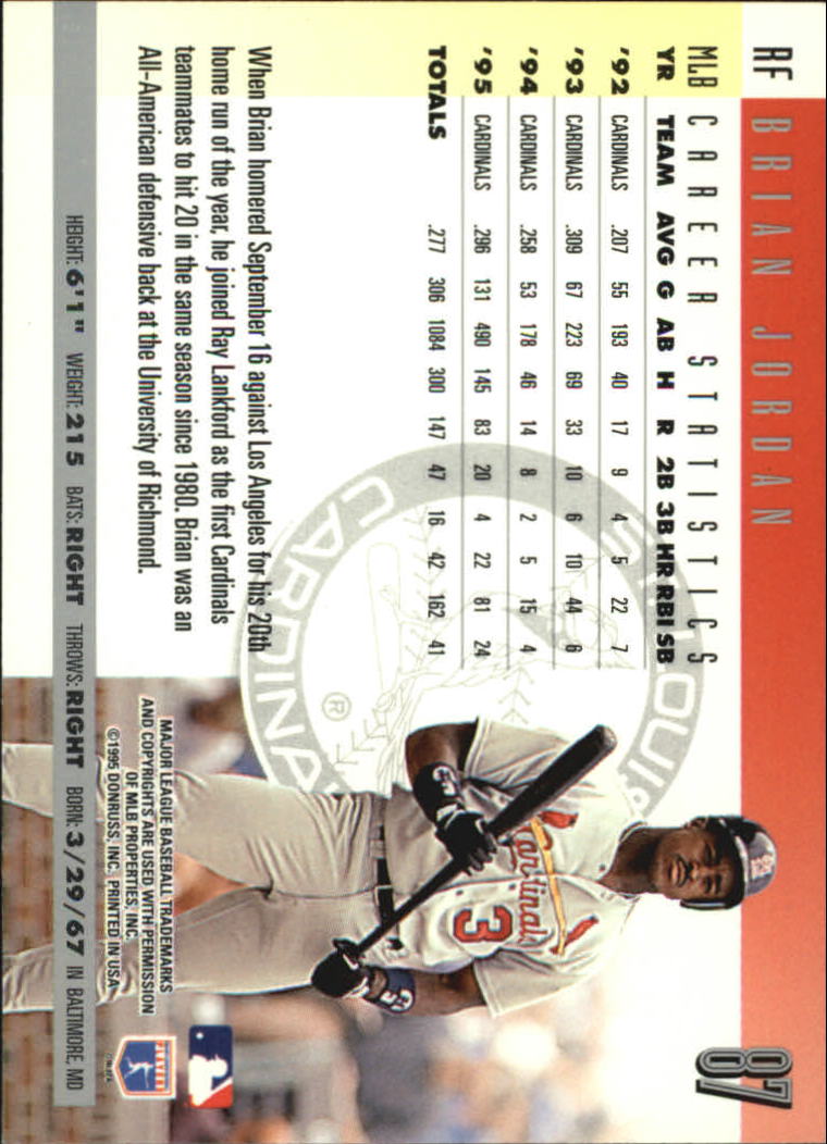 B2811- 1996 Donruss Baseball Cards 1-250 +Rookies -You Pick- 15+ FREE US SHIP - Picture 159 of 475