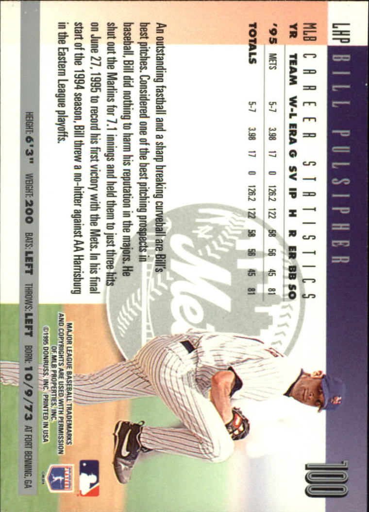 B2811- 1996 Donruss Baseball Cards 1-250 +Rookies -You Pick- 15+ FREE US SHIP - Picture 185 of 475