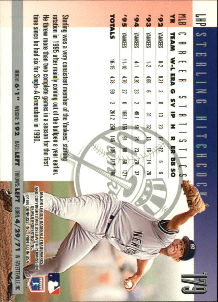 B2811- 1996 Donruss Baseball Cards 1-250 +Rookies -You Pick- 15+ FREE US SHIP - Picture 335 of 475