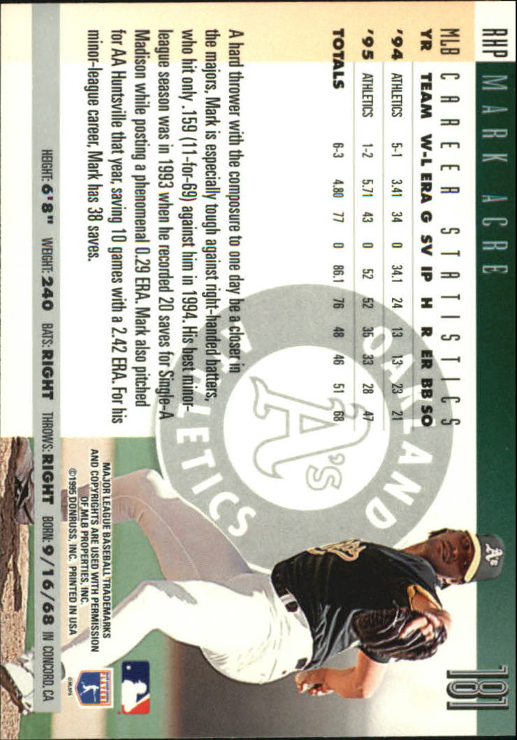 B2811- 1996 Donruss Baseball Cards 1-250 +Rookies -You Pick- 15+ FREE US SHIP - Picture 339 of 475