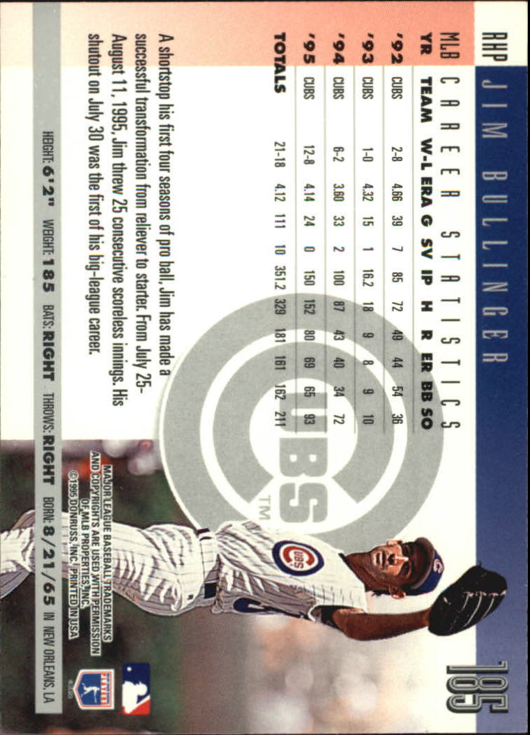B2811- 1996 Donruss Baseball Cards 1-250 +Rookies -You Pick- 15+ FREE US SHIP - Picture 347 of 475