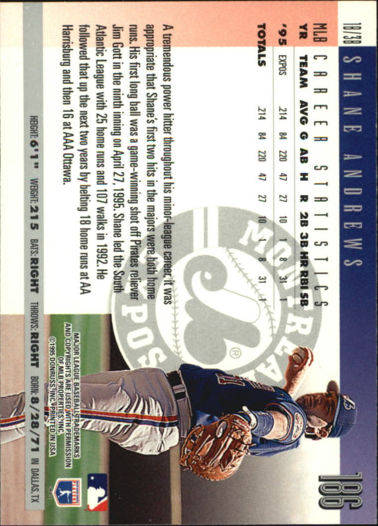 B2811- 1996 Donruss Baseball Cards 1-250 +Rookies -You Pick- 15+ FREE US SHIP - Picture 349 of 475