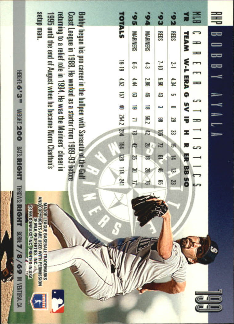 B2811- 1996 Donruss Baseball Cards 1-250 +Rookies -You Pick- 15+ FREE US SHIP - Picture 375 of 475