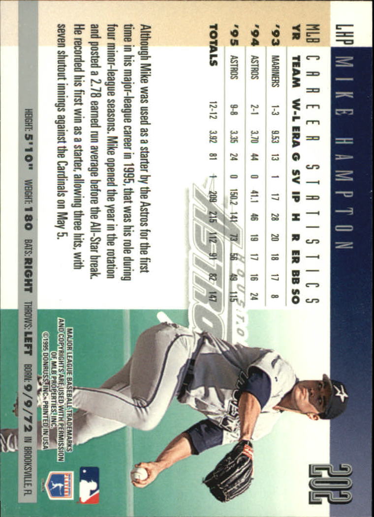 B2811- 1996 Donruss Baseball Cards 1-250 +Rookies -You Pick- 15+ FREE US SHIP - Picture 381 of 475