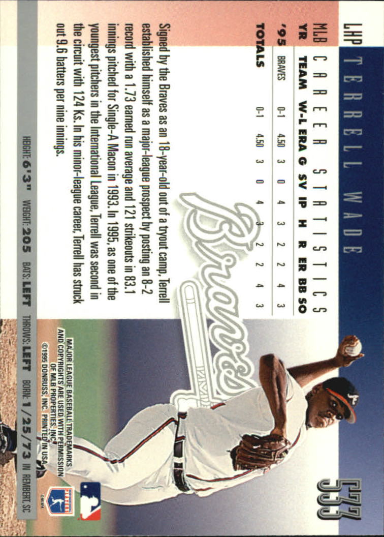 B2811- 1996 Donruss Baseball Cards 501-550 +Inserts -You Pick- 15+ FREE US SHIP - Picture 65 of 105