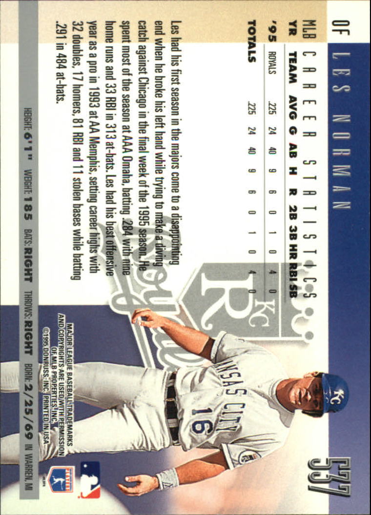 B2811- 1996 Donruss Baseball Cards 501-550 +Inserts -You Pick- 15+ FREE US SHIP - Picture 73 of 105