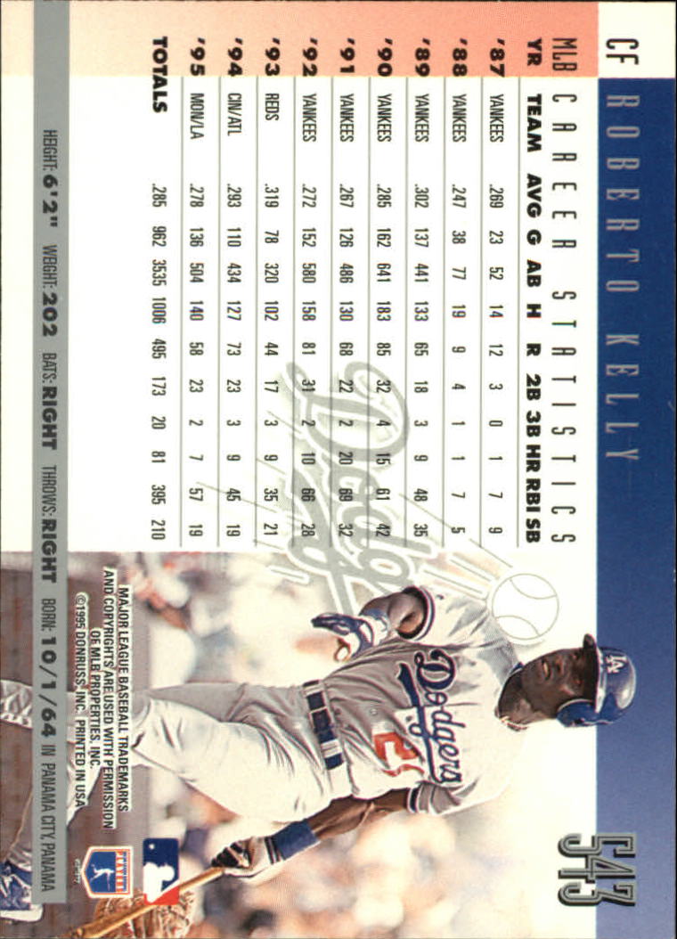 B2811- 1996 Donruss Baseball Cards 501-550 +Inserts -You Pick- 15+ FREE US SHIP - Picture 85 of 105