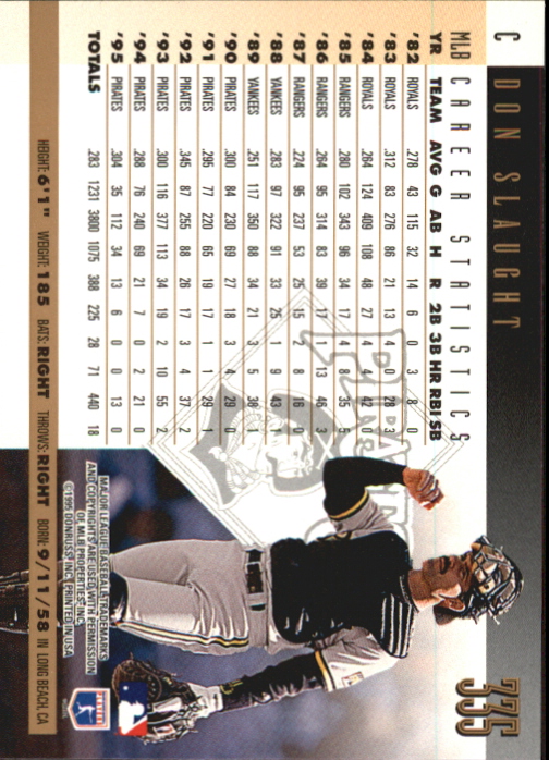B0994- 1996 Donruss Press Proofs BB Cards 335-550 -You Pick- 15+ FREE US SHIP - Picture 3 of 313