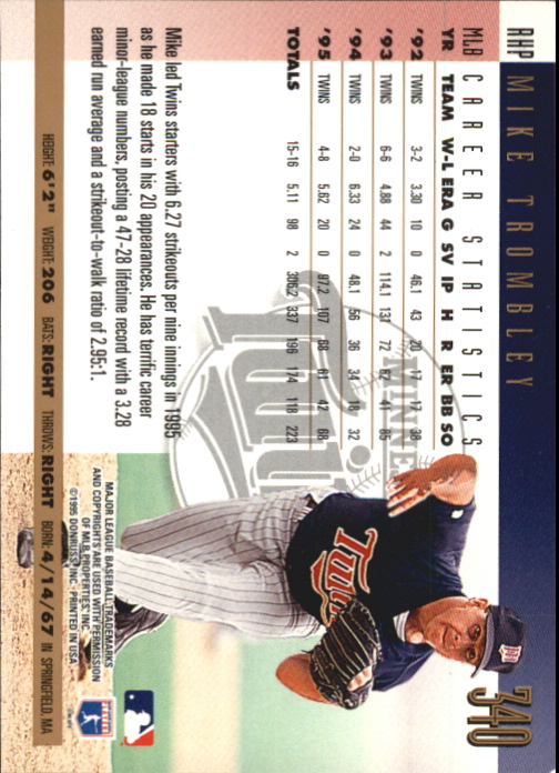 B0994- 1996 Donruss Press Proofs BB Cards 335-550 -You Pick- 15+ FREE US SHIP - Picture 11 of 313