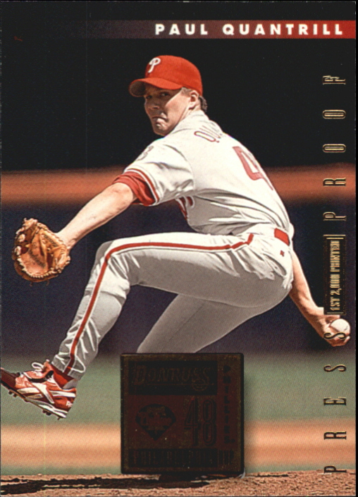 B0994- 1996 Donruss Press Proofs BB Cards 335-550 -You Pick- 15+ FREE US SHIP - Picture 22 of 313