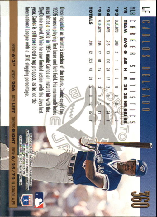 B0994- 1996 Donruss Press Proofs BB Cards 335-550 -You Pick- 15+ FREE US SHIP - Picture 37 of 313