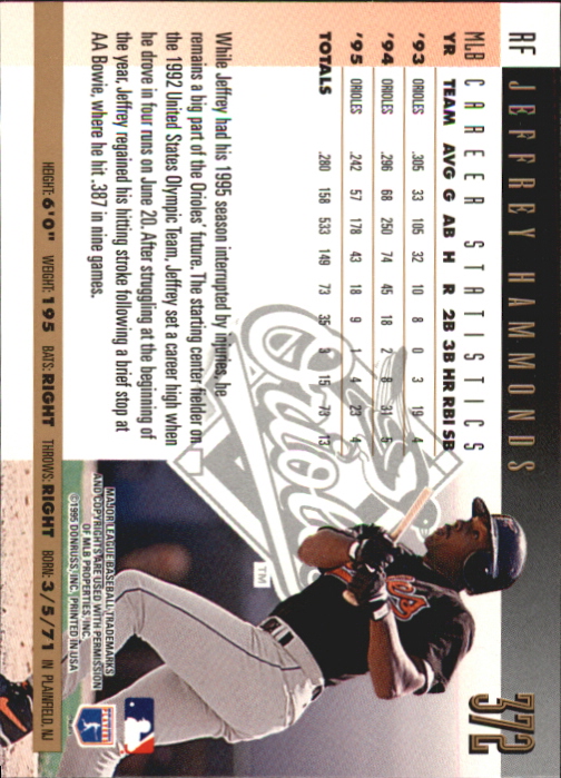 B0994- 1996 Donruss Press Proofs BB Cards 335-550 -You Pick- 15+ FREE US SHIP - Picture 55 of 313