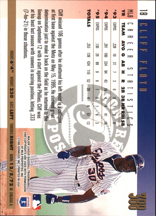 B0994- 1996 Donruss Press Proofs BB Cards 335-550 -You Pick- 15+ FREE US SHIP - Picture 77 of 313
