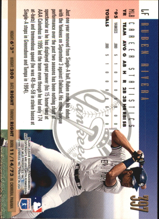 B0994- 1996 Donruss Press Proofs BB Cards 335-550 -You Pick- 15+ FREE US SHIP - Picture 87 of 313