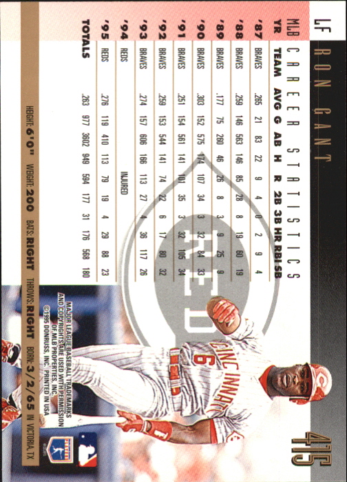B0994- 1996 Donruss Press Proofs BB Cards 335-550 -You Pick- 15+ FREE US SHIP - Picture 113 of 313