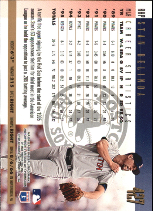 B0994- 1996 Donruss Press Proofs BB Cards 335-550 -You Pick- 15+ FREE US SHIP - Picture 133 of 313