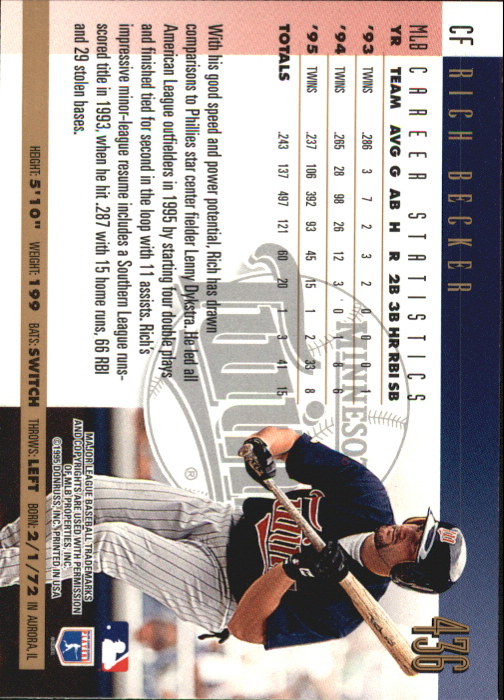 B0994- 1996 Donruss Press Proofs BB Cards 335-550 -You Pick- 15+ FREE US SHIP - Picture 145 of 313