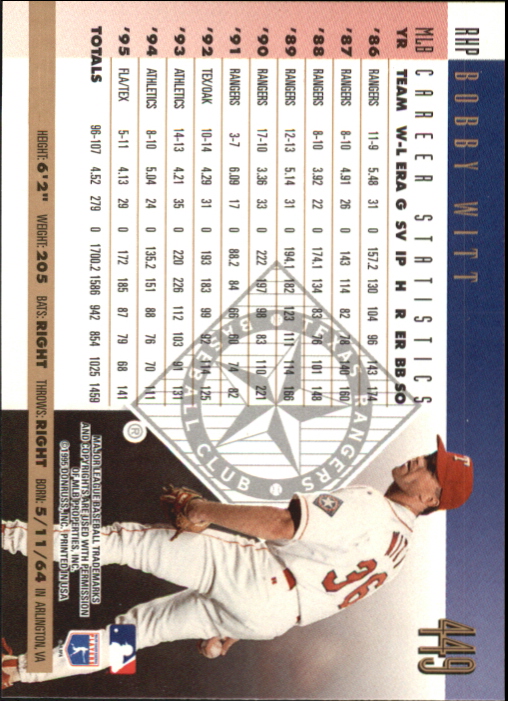 B0994- 1996 Donruss Press Proofs BB Cards 335-550 -You Pick- 15+ FREE US SHIP - Picture 165 of 313