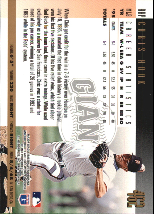 B0994- 1996 Donruss Press Proofs BB Cards 335-550 -You Pick- 15+ FREE US SHIP - Picture 191 of 313