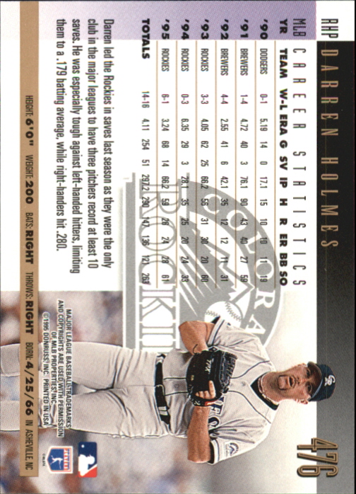 B0994- 1996 Donruss Press Proofs BB Cards 335-550 -You Pick- 15+ FREE US SHIP - Picture 203 of 313