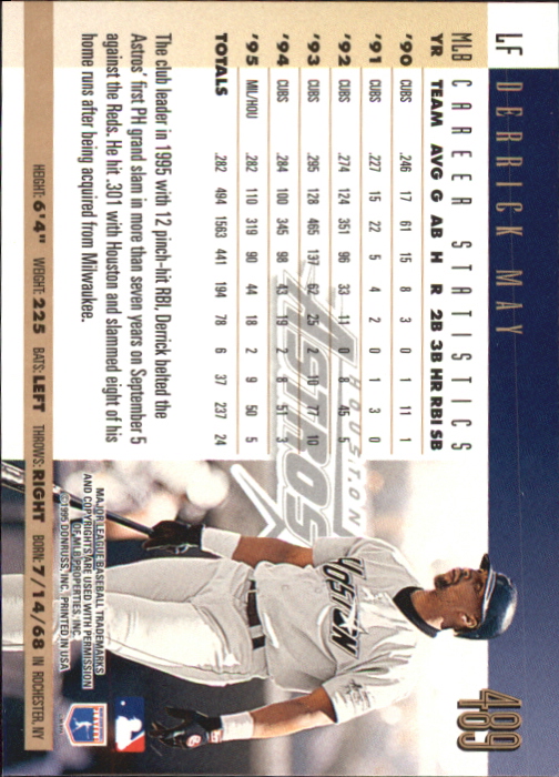 B0994- 1996 Donruss Press Proofs BB Cards 335-550 -You Pick- 15+ FREE US SHIP - Picture 221 of 313