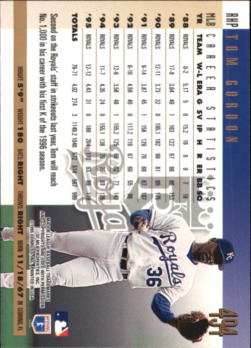 B0994- 1996 Donruss Press Proofs BB Cards 335-550 -You Pick- 15+ FREE US SHIP - Picture 227 of 313
