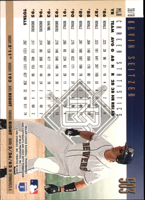 B0994- 1996 Donruss Press Proofs BB Cards 335-550 -You Pick- 15+ FREE US SHIP - Picture 237 of 313