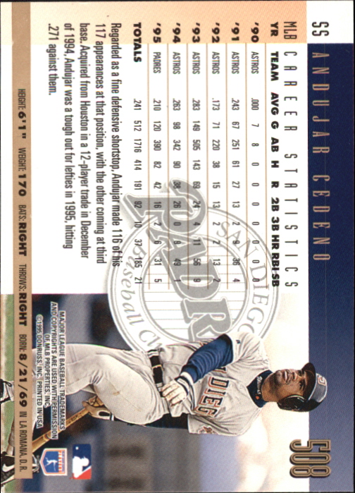 B0994- 1996 Donruss Press Proofs BB Cards 335-550 -You Pick- 15+ FREE US SHIP - Picture 243 of 313