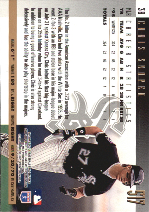 B0994- 1996 Donruss Press Proofs BB Cards 335-550 -You Pick- 15+ FREE US SHIP - Picture 255 of 313