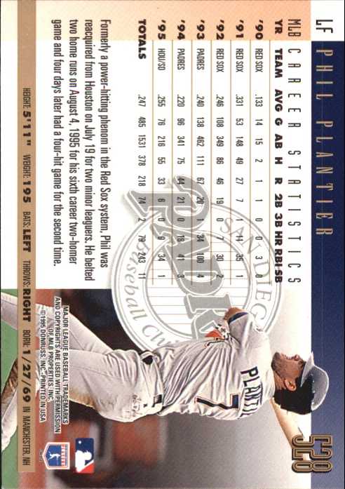 B0994- 1996 Donruss Press Proofs BB Cards 335-550 -You Pick- 15+ FREE US SHIP - Picture 273 of 313