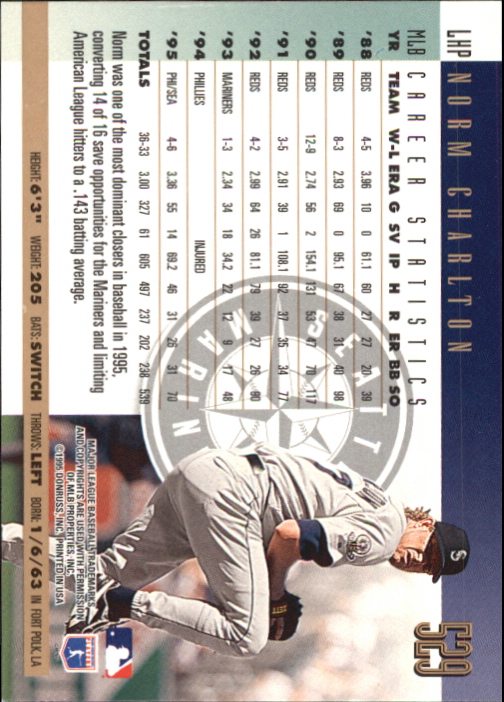 B0994- 1996 Donruss Press Proofs BB Cards 335-550 -You Pick- 15+ FREE US SHIP - Picture 275 of 313