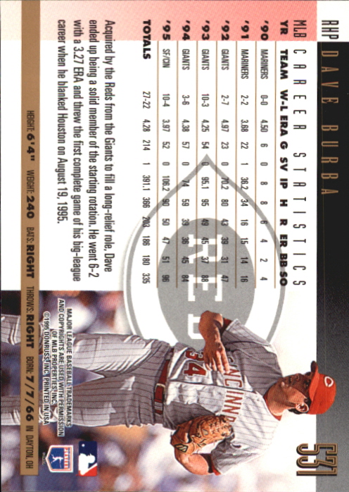 B0994- 1996 Donruss Press Proofs BB Cards 335-550 -You Pick- 15+ FREE US SHIP - Picture 279 of 313