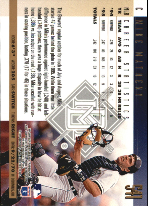 B0994- 1996 Donruss Press Proofs BB Cards 335-550 -You Pick- 15+ FREE US SHIP - Picture 297 of 313