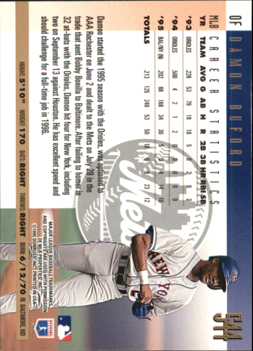 B0994- 1996 Donruss Press Proofs BB Cards 335-550 -You Pick- 15+ FREE US SHIP - Picture 303 of 313