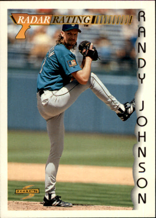 RANDY JOHNSON 1996 SCORE DUGOUT COLLECTION #33