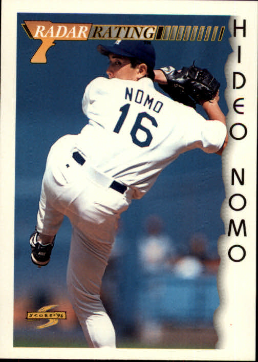 1996 Score #195 Hideo Nomo RR