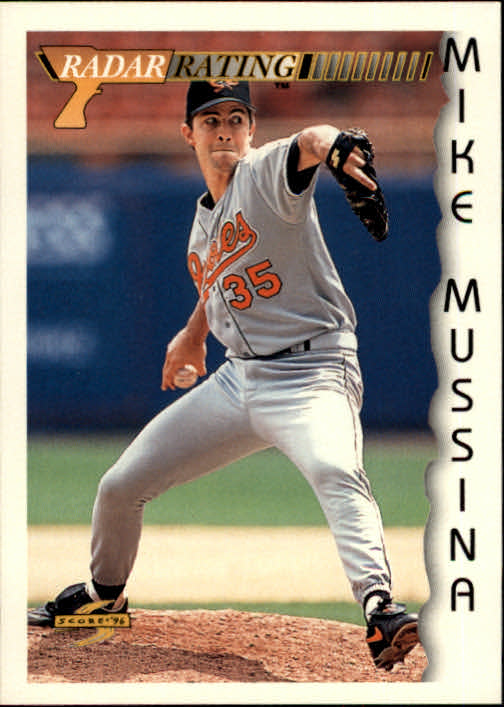 1996 Score #197 Mike Mussina RR