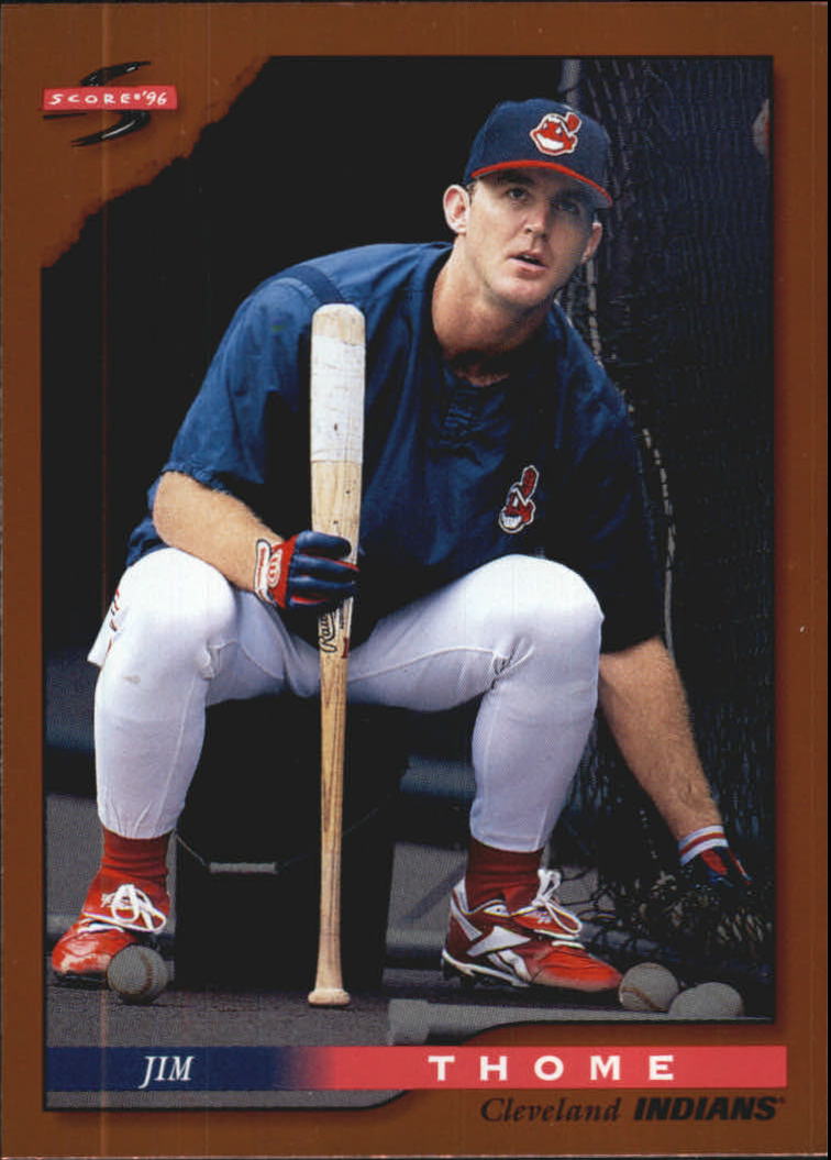 1996 Score Dugout Collection #A6 Jim Thome