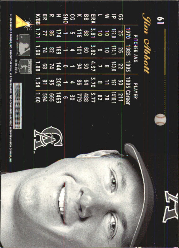 A7181- 1996 Pinnacle Aficionado BB 1-200 +Inserts -You Pick- 15+ FREE US SHIP - Picture 97 of 369