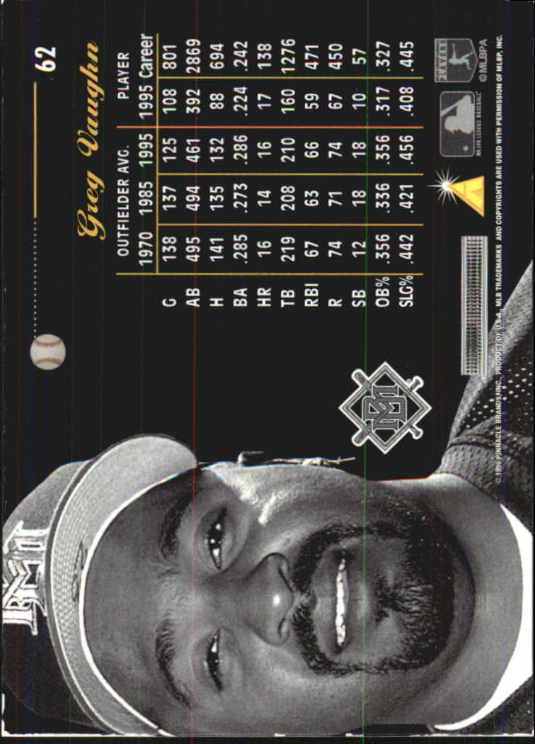 A7181- 1996 Pinnacle Aficionado BB 1-200 +Inserts -You Pick- 15+ FREE US SHIP - Picture 99 of 369