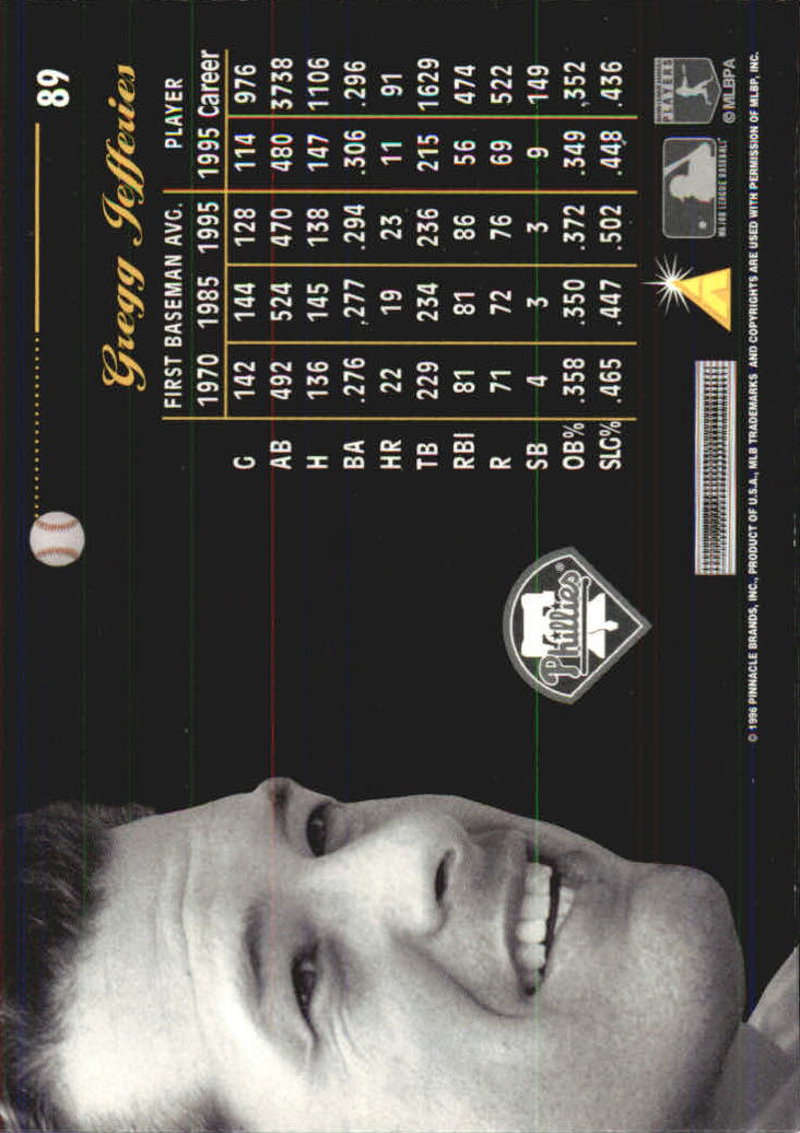 A7181- 1996 Pinnacle Aficionado BB 1-200 +Inserts -You Pick- 15+ FREE US SHIP - Picture 147 of 369
