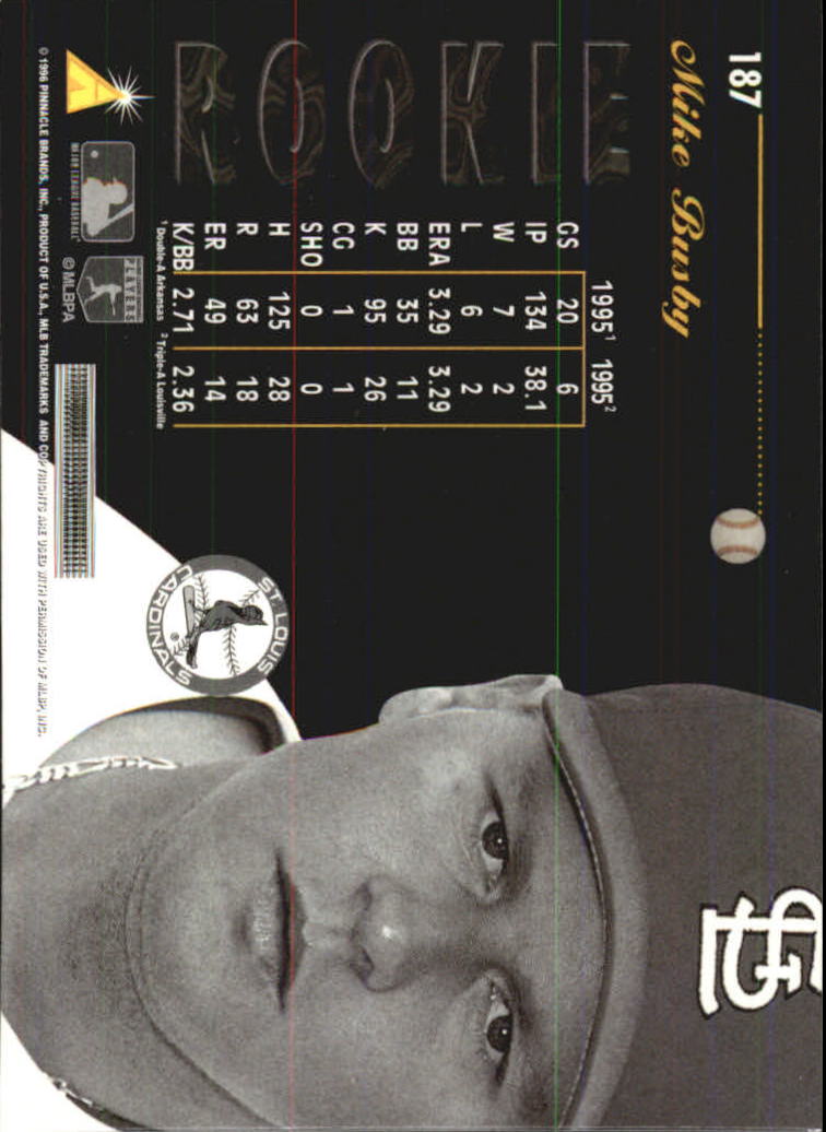 A7181- 1996 Pinnacle Aficionado BB 1-200 +Inserts -You Pick- 15+ FREE US SHIP - Picture 329 of 369