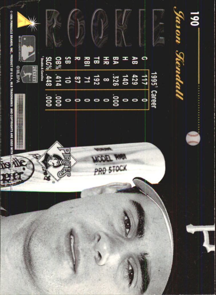 A7181- 1996 Pinnacle Aficionado BB 1-200 +Inserts -You Pick- 15+ FREE US SHIP - Picture 333 of 369
