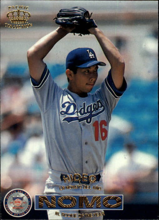 HIDEO NOMO RC 1995 Select Certified 98 Baseball Card Los 