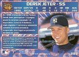 1996 Pacific #383 Derek Jeter back image
