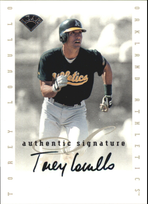1996 Leaf Signature Extended Autographs #112 Luis Lopez