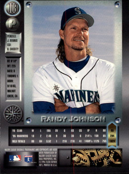 Randy Johnson cards (1990-2024) Mariners D-Backs Yankees Astros - You Choose - Picture 62 of 308