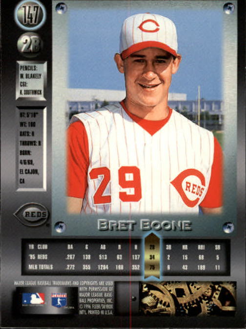 Buy Bret Boone Cards Online  Bret Boone Baseball Price Guide