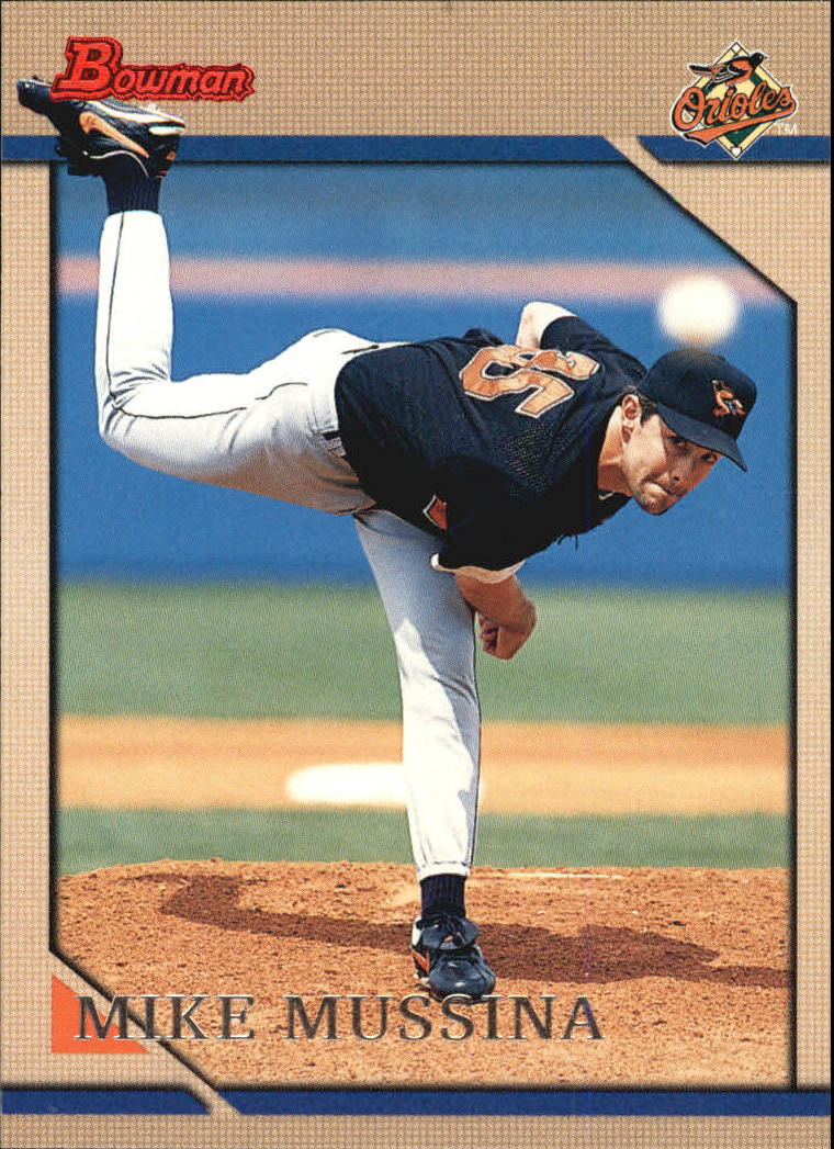 1996 Bowman #93 Mike Mussina