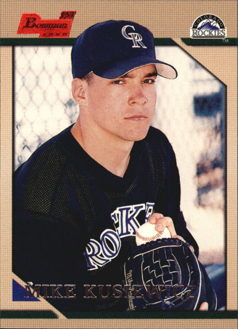 1996 Bowman #113 Mike Kusiewicz RC